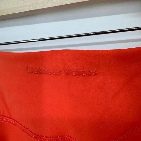 Outdoor Voices Orange and Pink Leggings - Picture 4 of 11